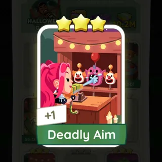 S9 Deadly Aim - Monopoly Go 3 Star ★★★