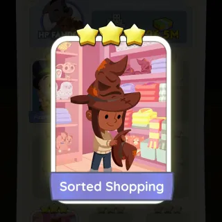 S10 Sorted Shopping - Monopoly Go 3 Star ★★★