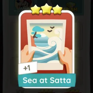 S6 Sea at Satta - Monopoly Go 3 Star Sticker ★★★ (1 pcs)