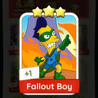 S8 Fallout Boy - Monopoly Go 3 Star ★★★
