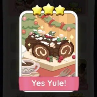 S4 Yes Yule! - Monopoly Go 3 Star Sticker ★★★ (1 pcs)