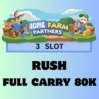RUSH - ACME Farm Partners Event (3 Slot)