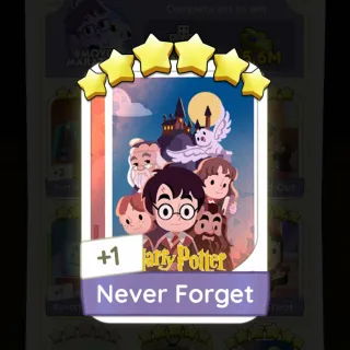 S19 Never Forget - Monopoly Go 6 Star ★★★★★★
