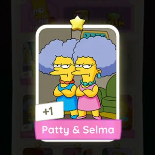 S1 Patty & Selma - Monopoly Go 1 Star ★