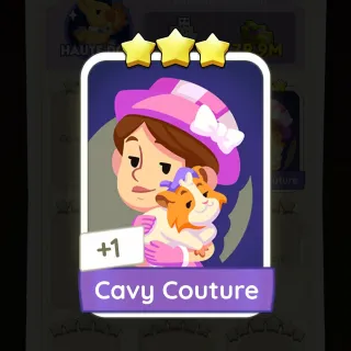 S19 Cavy Couture - Monopoly Go 3 Star ★★★