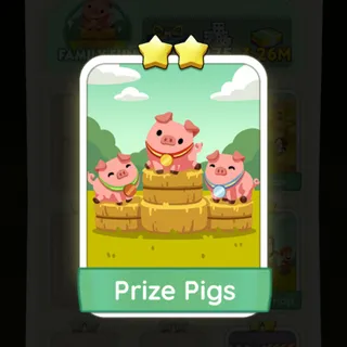 S4 Prize Pigs - Monopoly Go 2 Star ★★