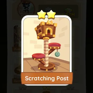 S4 Scratching Post - Monopoly Go 2 Star ★★