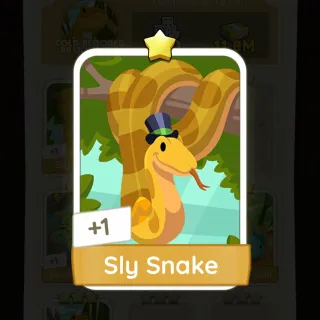 S9 Sly Snake - Monopoly Go 1 Star ★
