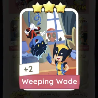 S14 Weeping Wade - Monopoly Go 3 Star Sticker ★★★ (1 pcs)