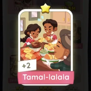 S4 Tamal-lalala - Monopoly Go 1 Star Sticker ★ (1 pcs)