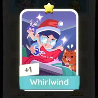 S3 Whirlwind - Monopoly Go 1 Star Sticker ★ (1 pcs)