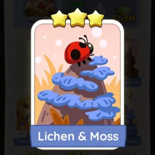 S10 Lichen & Moss - Monopoly Go 3 Star ★★★