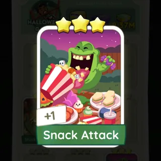 S9 Snack Attack - Monopoly Go 3 Star ★★★