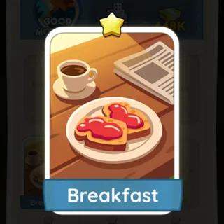 S2 Breakfast - Monopoly Go 1 Star ★