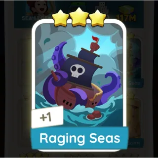 S11 Raging Seas - Monopoly Go 3 Star Sticker ★★★ (1 pcs)