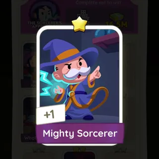 S6 Mighty Sorcerer - Monopoly Go 1 Star ★
