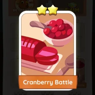 S8 Cranberry Battle - Monopoly Go 2 Star ★★