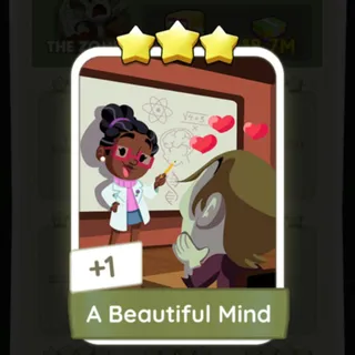 S13 A Beautiful Mind - Monopoly Go 3 Star ★★★