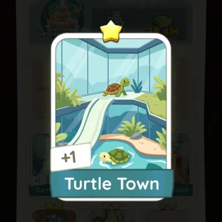 S5 Turtle Town  - Monopoly Go 1 Star ★