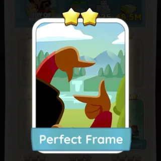 S8 Perfect Frame - Monopoly Go 2 Star Sticker ★★ (1 pcs)