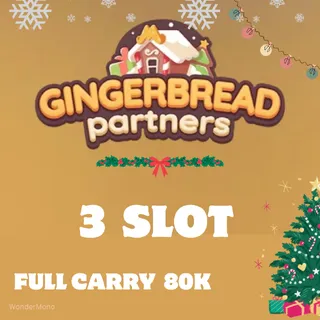 Gingerbread Partners Event (3 slot)