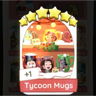 S22 Tycoon Mugs - Monopoly Go 6 Star ★★★★★★