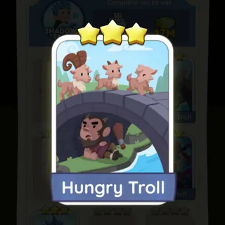 S14 Hungry Troll - Monopoly Go 3 Star ★★★
