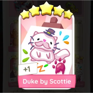 S16 Duke by Scottie - Monopoly Go 5 Star Sticker ★★★★★ (1 pcs)