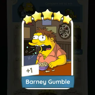 S18 Barney Gumble - Monopoly Go 5 Star ★★★★★