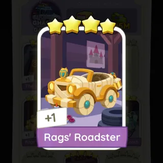 S16 Rags’ Roadster - Monopoly Go 4 Star ★★★★