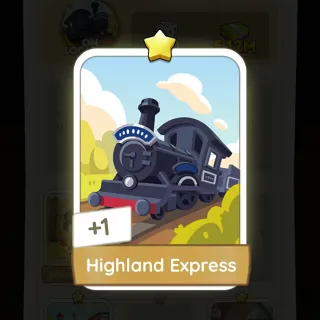 S1 Highland Express - Monopoly Go 1 Star ★