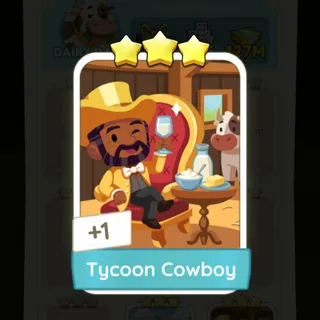 S10 Tycoon Cowboy - Monopoly Go 3 Star ★★★