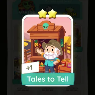 S8 Tales to Tell - Monopoly Go 2 Star ★★