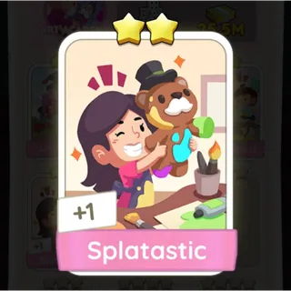 S9 Splatastic - Monopoly Go 2 Star Sticker ★★ (1 pcs)