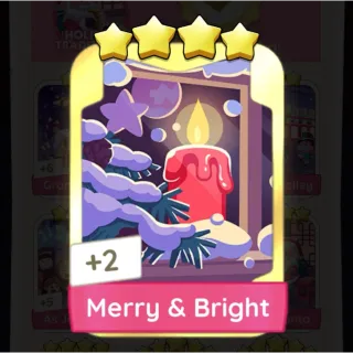 S11 Merry & Bright - Golden Blitz Monopoly Go (1 pcs)