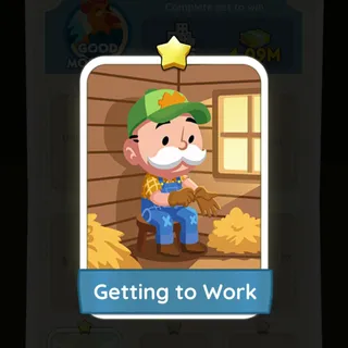 S2 Getting to Work - Monopoly Go 1 Star ★