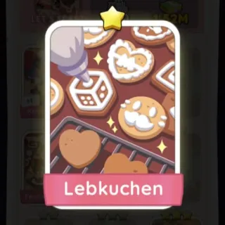 S4 Lebkuchen - Monopoly Go 1 Star Sticker ★ (1 pcs)