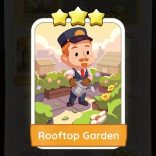 S13 Rooftop Garden - Monopoly Go 3 Star ★★★