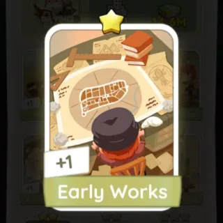 S5 Early Works - Monopoly Go 1 Star Sticker ★ (1 pcs)