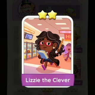 S8 Lizzie the Clever - Monopoly Go 2 Star ★★