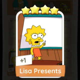 S16 Lisa Presents - Monopoly Go 4 Star ★★★★