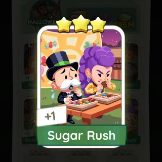 S9 Sugar Rush - Monopoly Go 3 Star ★★★