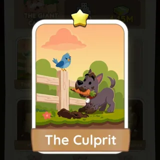 S3 The Culprit - Monopoly Go 1 Star ★