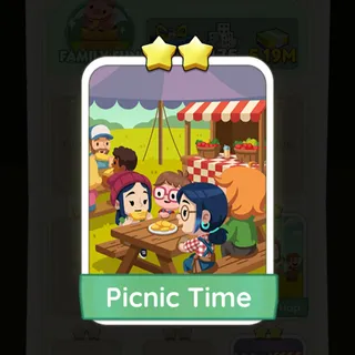 S4 Picnic Time - Monopoly Go 2 Star ★★