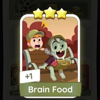 S13 Brain Food - Monopoly Go 3 Star ★★★