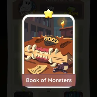S2 Book of Monsters - Monopoly Go 1 Star ★