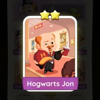 S8 Hogwarts Jon - Monopoly Go 2 Star ★★