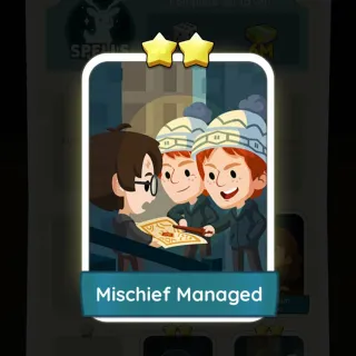 S3 Mischief Managed - Monopoly Go 2 Star ★★