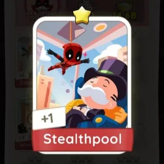 S6 Stealthpool - Monopoly Go 1 Star Sticker ★ (1 pcs)