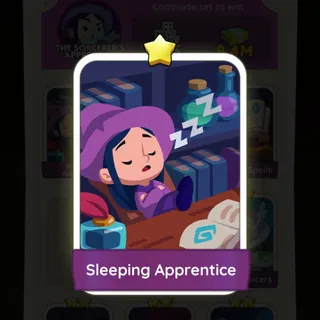 S6 Sleeping Apprentice - Monopoly Go 1 Star ★